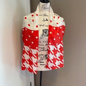 Vintage Echo silk scarf